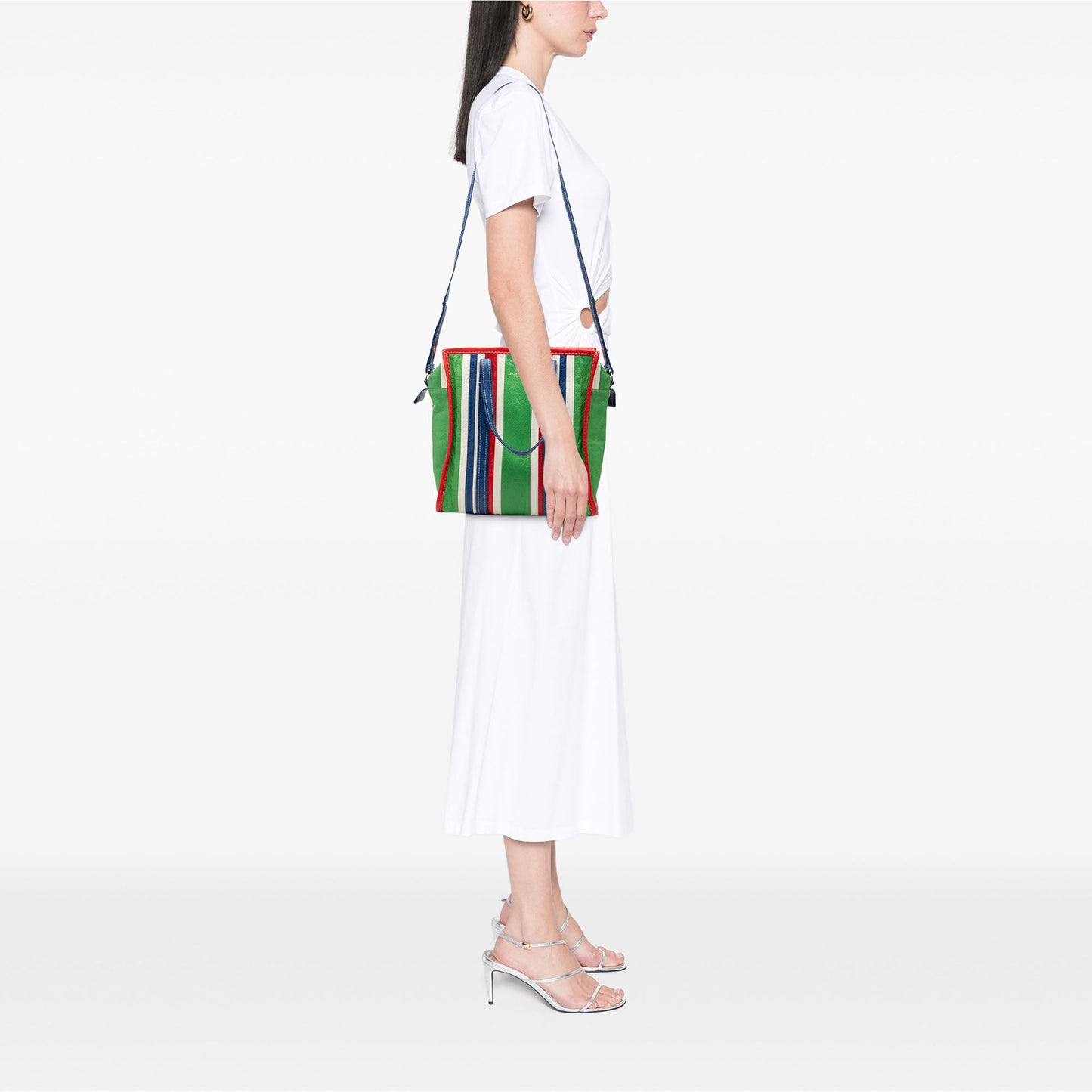 S Lambskin Bazar Shopper Satchel