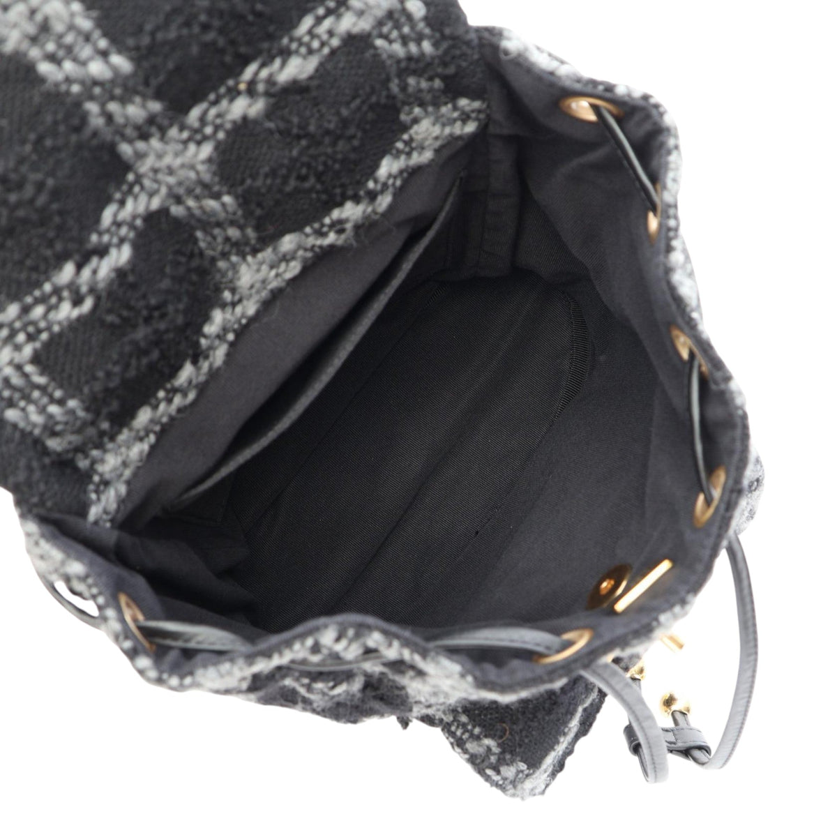 Chanel CC Wool Backpack