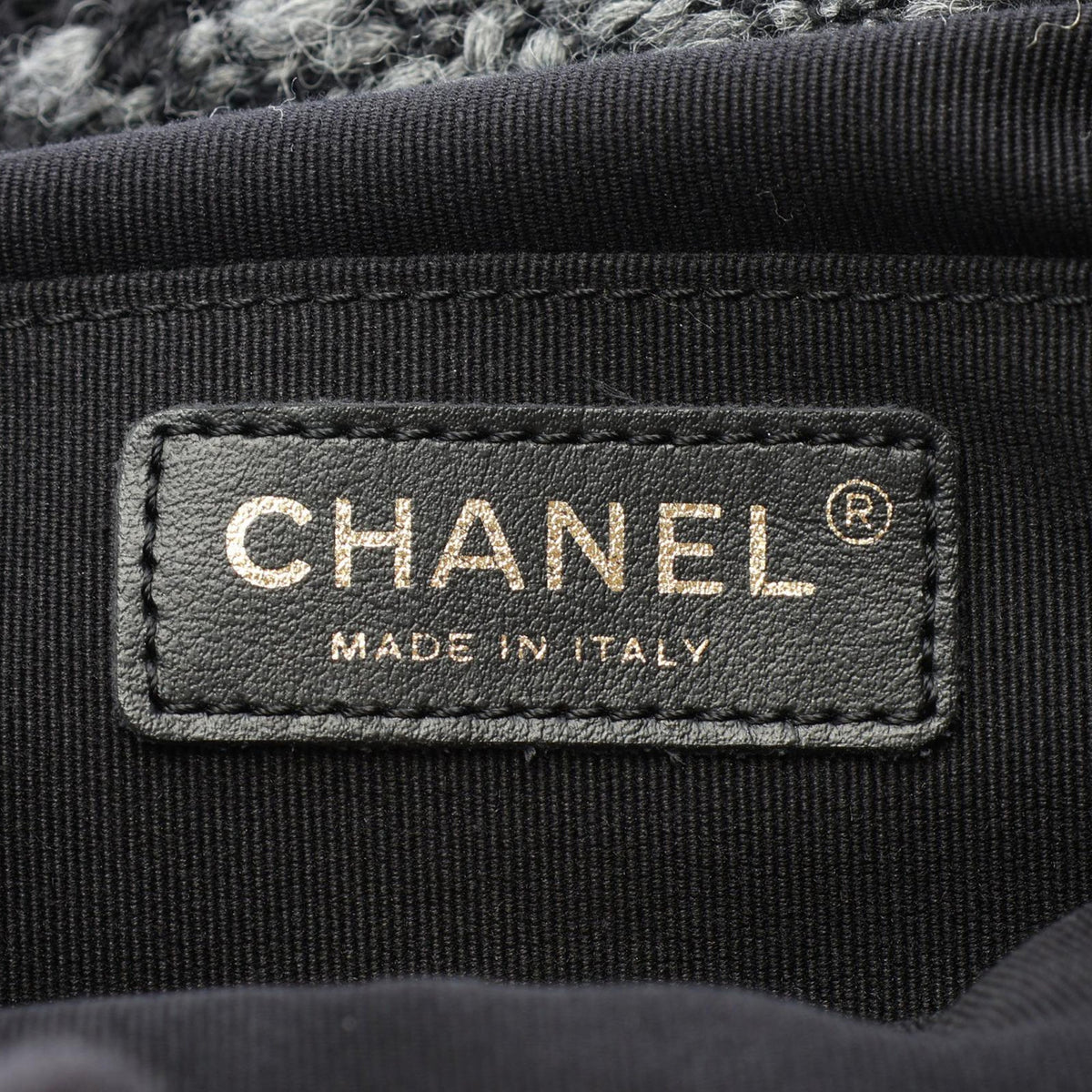 Chanel CC Wool Backpack
