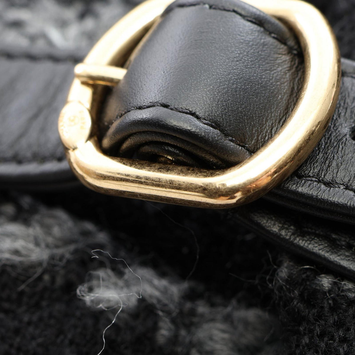 Chanel CC Wool Backpack