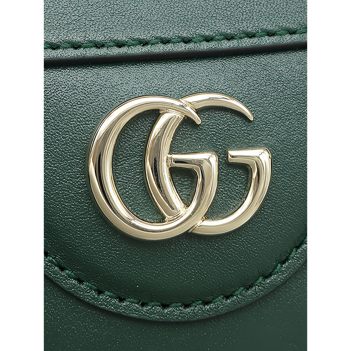Gucci Mini Calfskin Bamboo Diana Satchel — Green