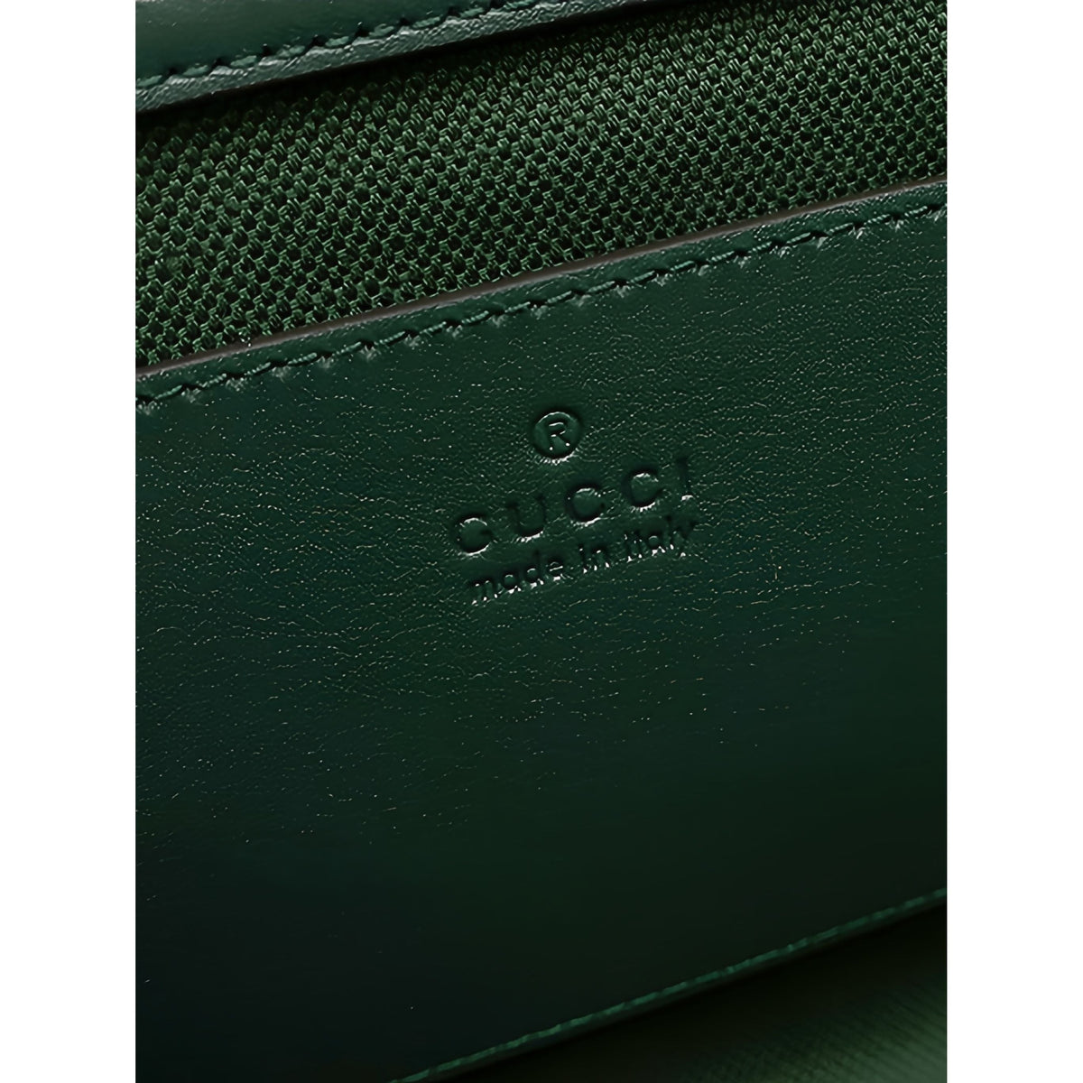 Gucci Mini Calfskin Bamboo Diana Satchel — Green