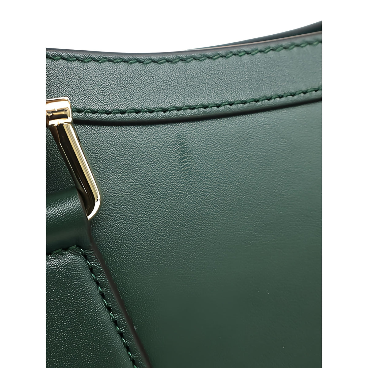 Gucci Mini Calfskin Bamboo Diana Satchel — Green