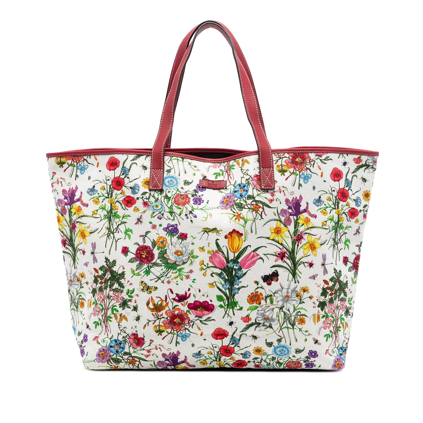 Gucci Canvas Flora Tote