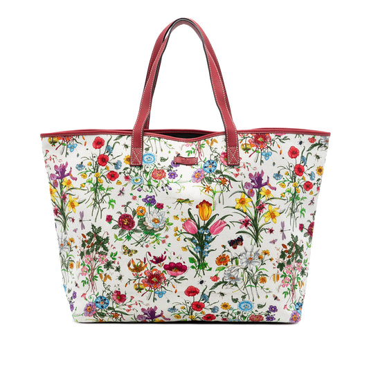 Gucci Canvas Flora Tote
