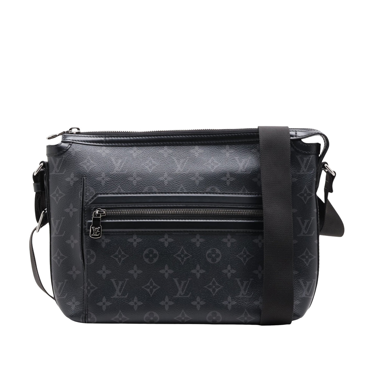 Louis Vuitton Monogram Eclipse Odyssee Messenger MM — Black