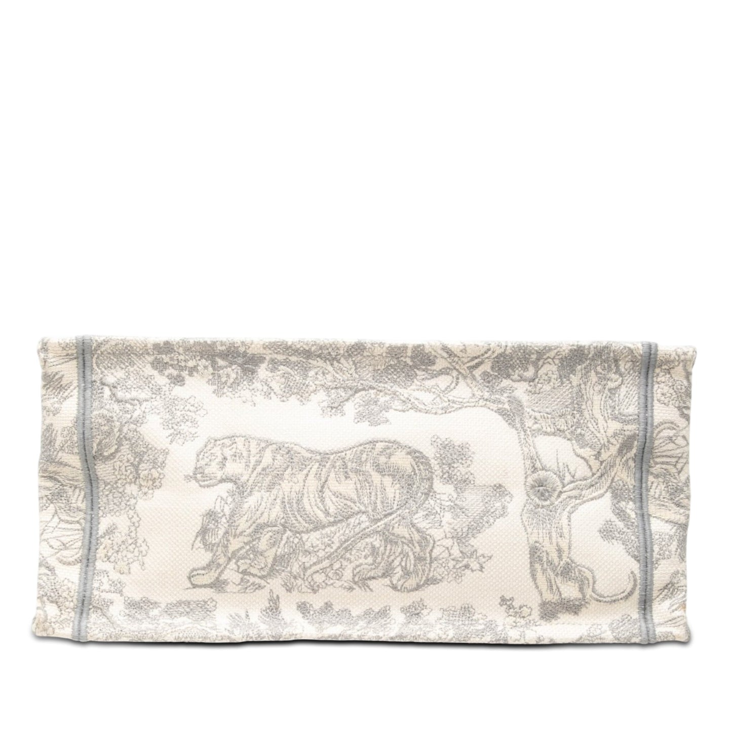 Dior Medium Canvas Embroidered Dioriviera Toile De Jouy Book Tote