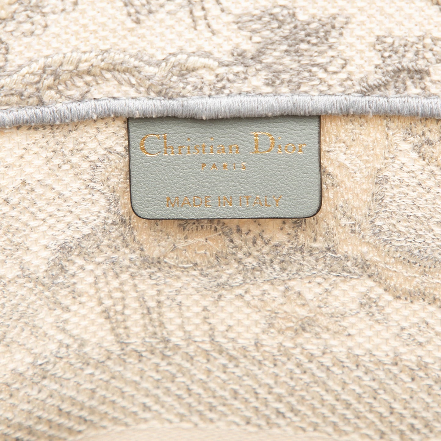 Dior Medium Canvas Embroidered Dioriviera Toile De Jouy Book Tote