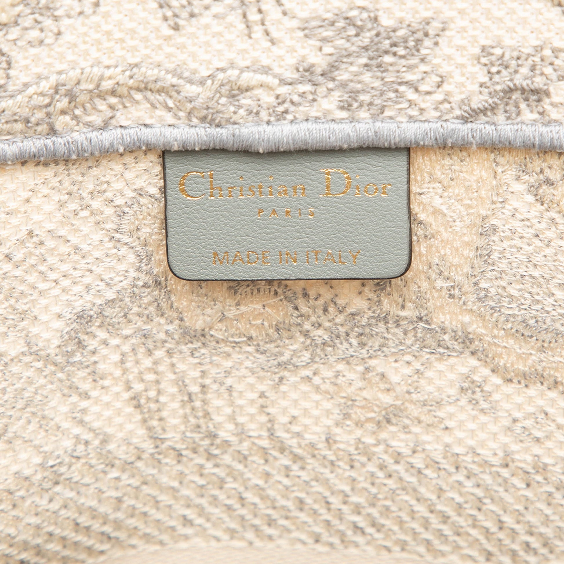 Dior Medium Canvas Embroidered Dioriviera Toile De Jouy Book Tote