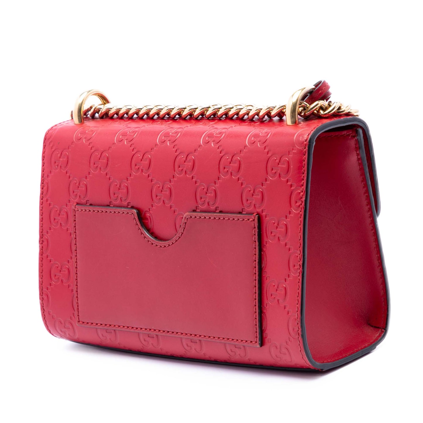 Gucci Small Guccissima Padlock Crossbody