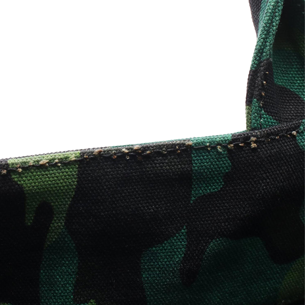 Prada Small Canvas Canapa Logo Camouflage Tote