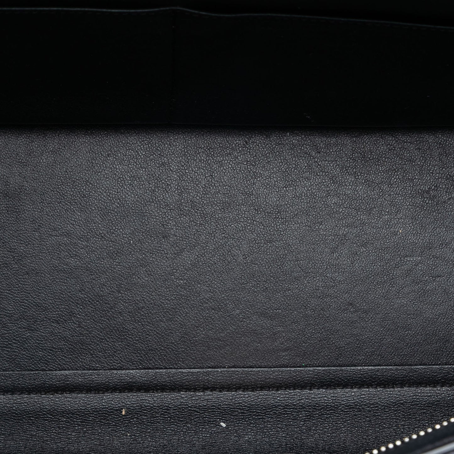 Celine Small Bicolor Leather Trapeze Satchel