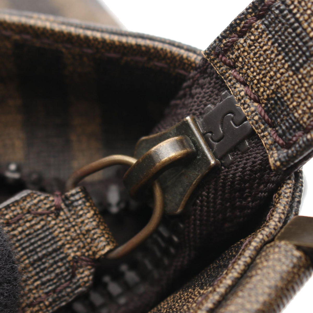 Fendi Zucca Coated Canvas Crossbody