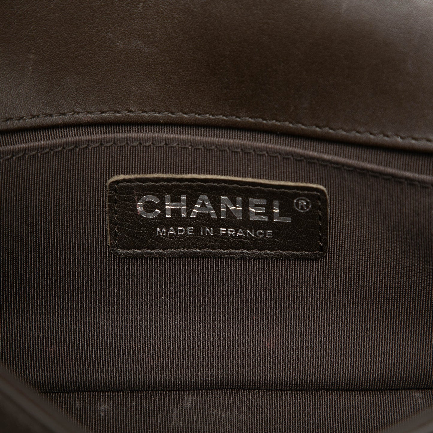 Chanel Small Chevron Lambskin Boy Flap