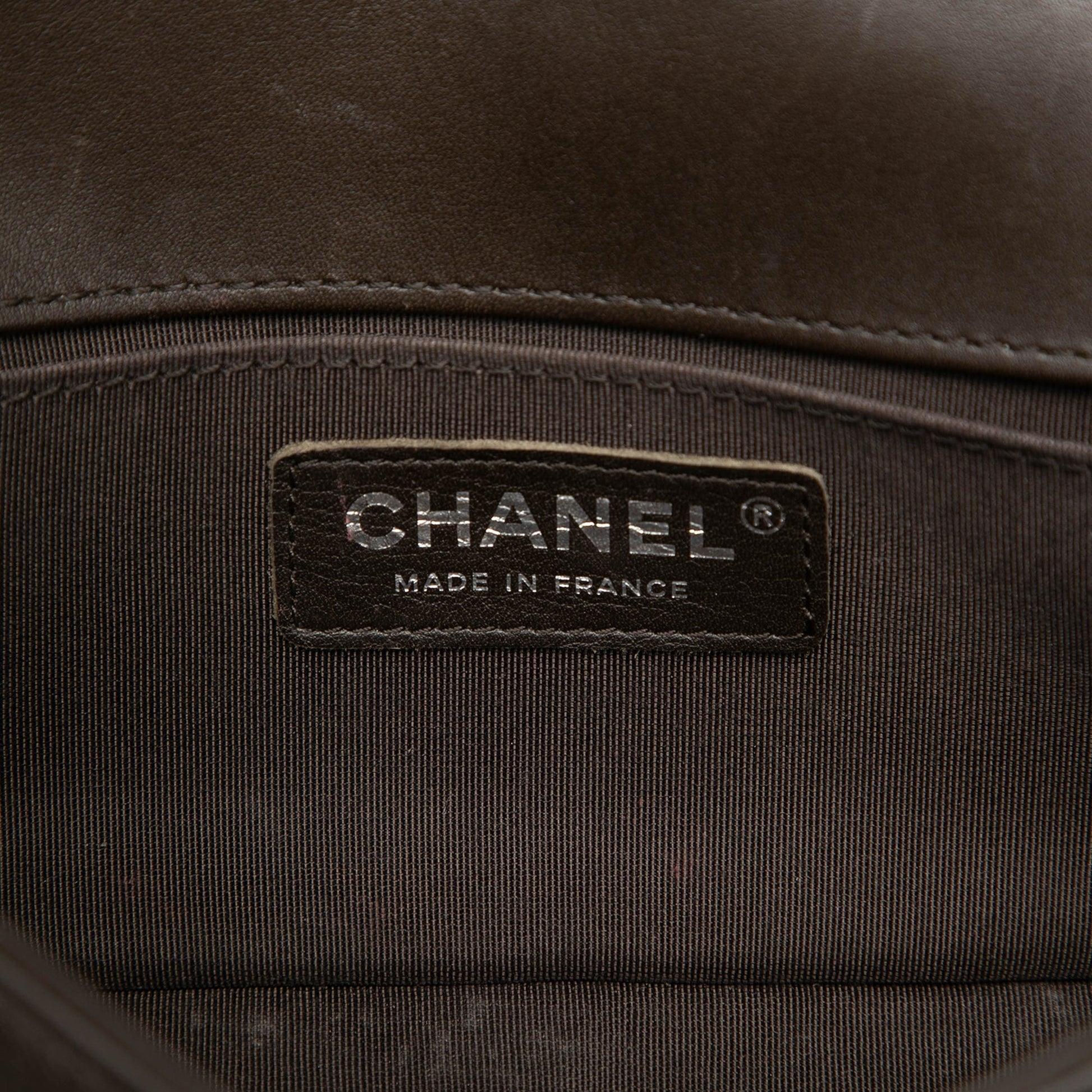 Chanel Small Chevron Lambskin Boy Flap