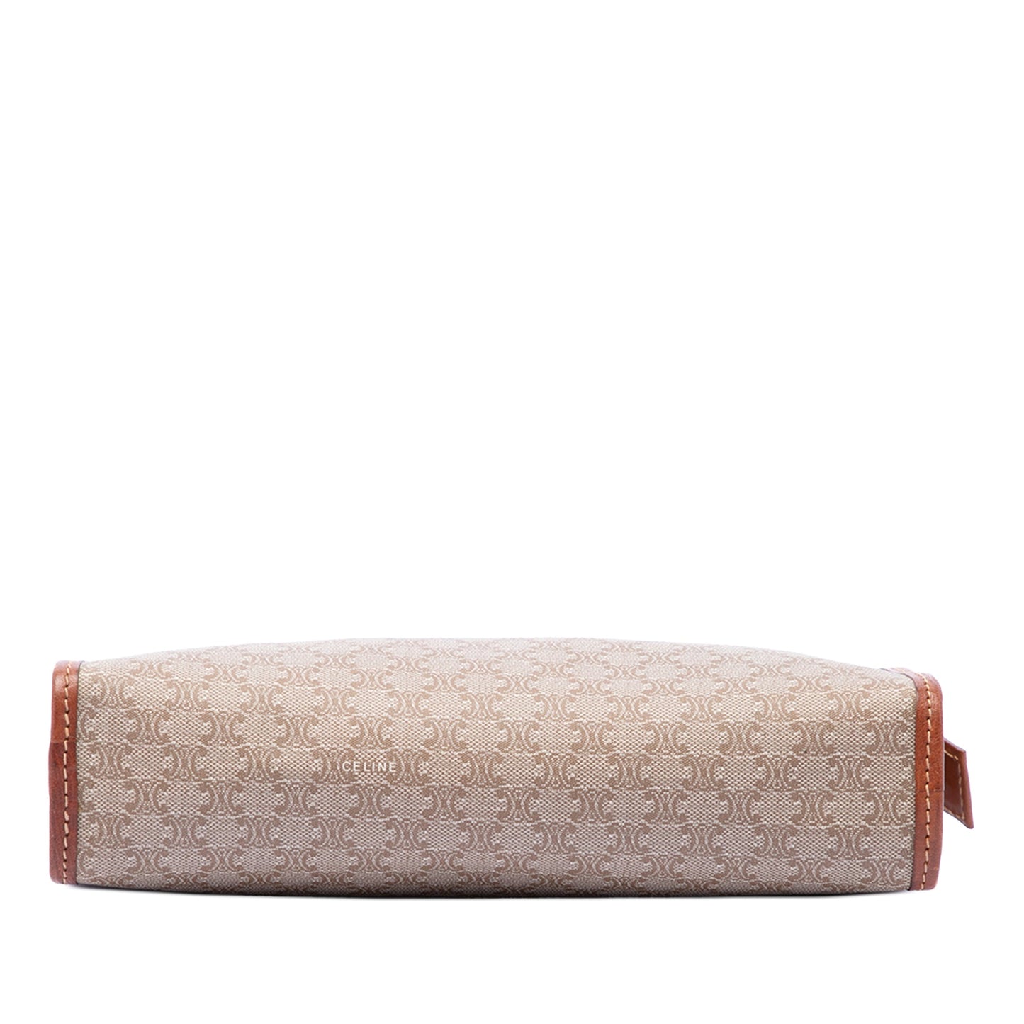 Celine Macadam Coated Canvas Clutch