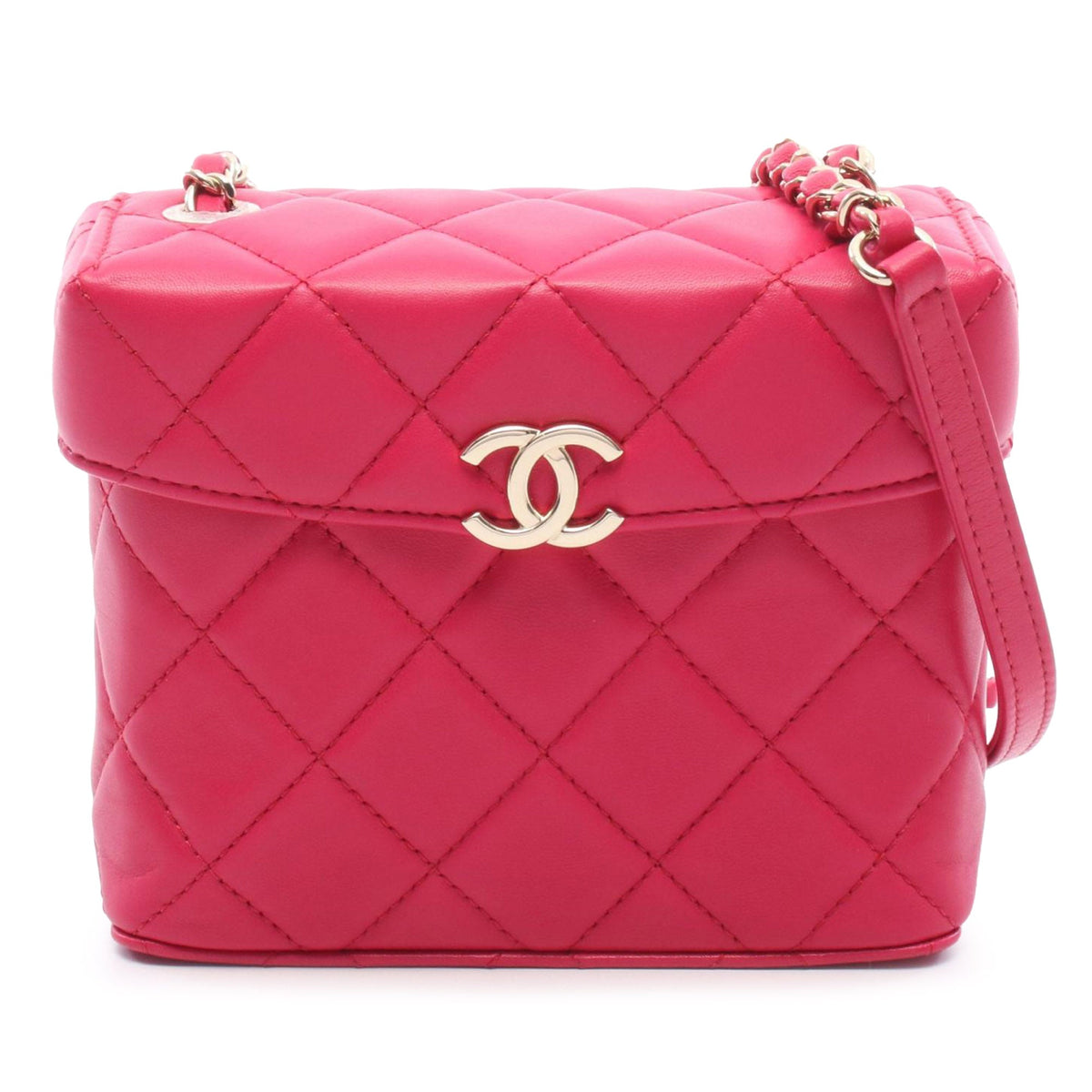 Chanel Small CC Quilted Lambskin Secret Box Bag