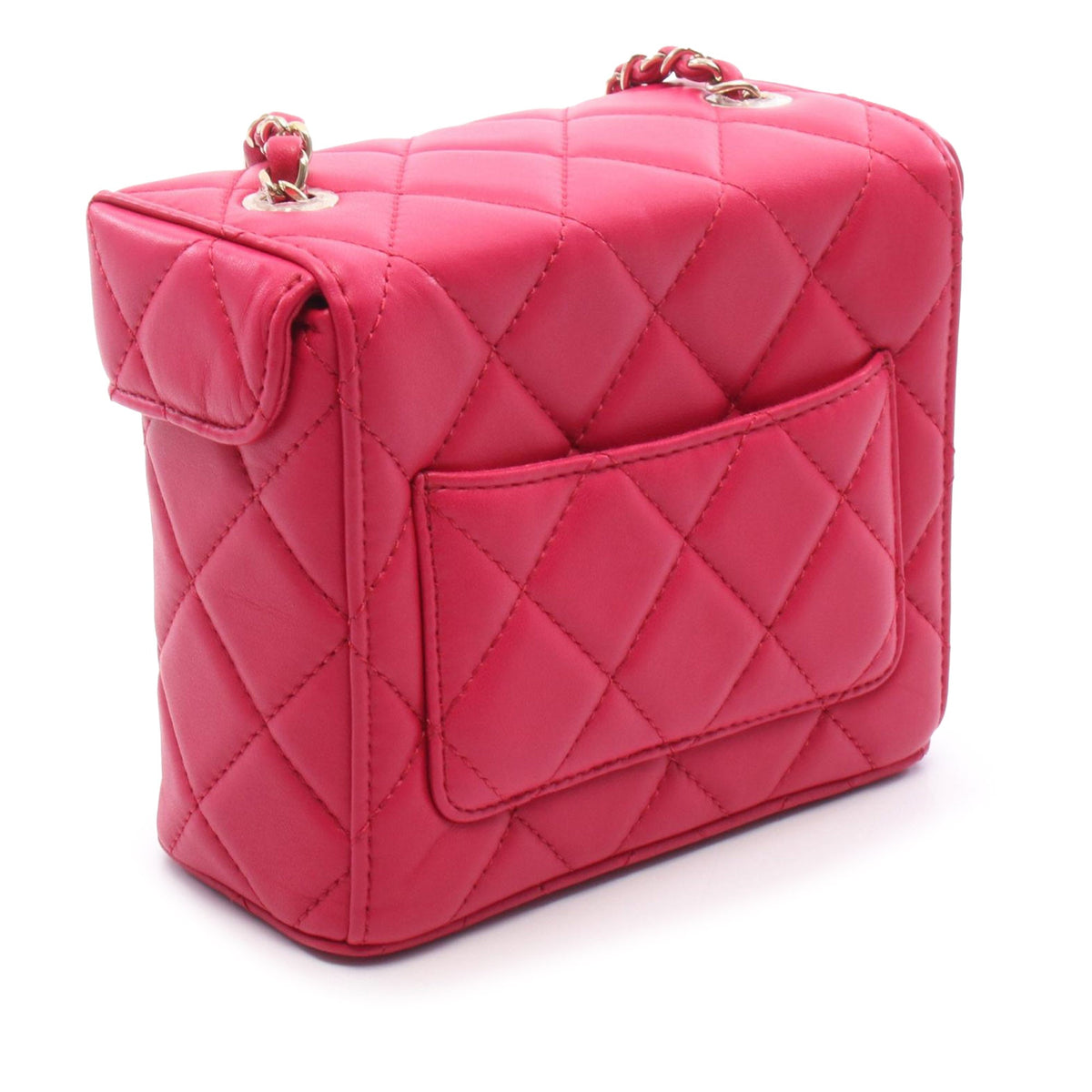 Chanel Small CC Quilted Lambskin Secret Box Bag