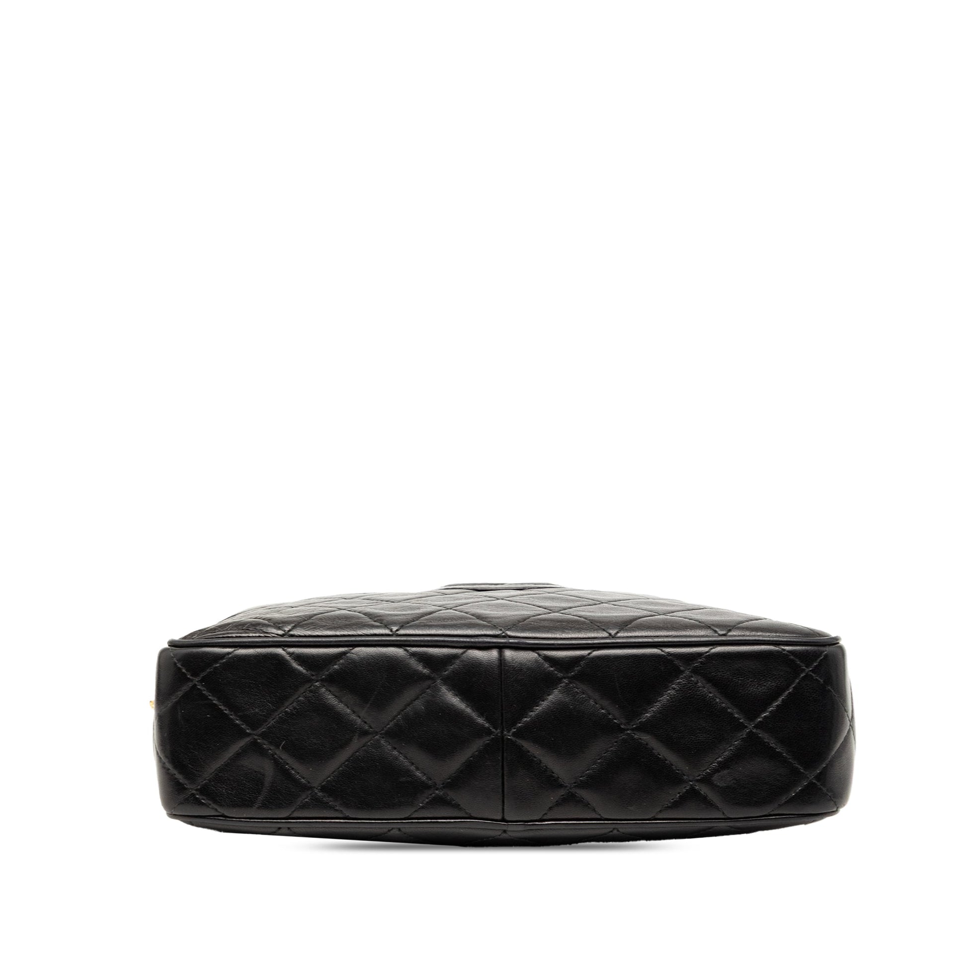 CC Quilted Lambskin Tassel Camera Bag