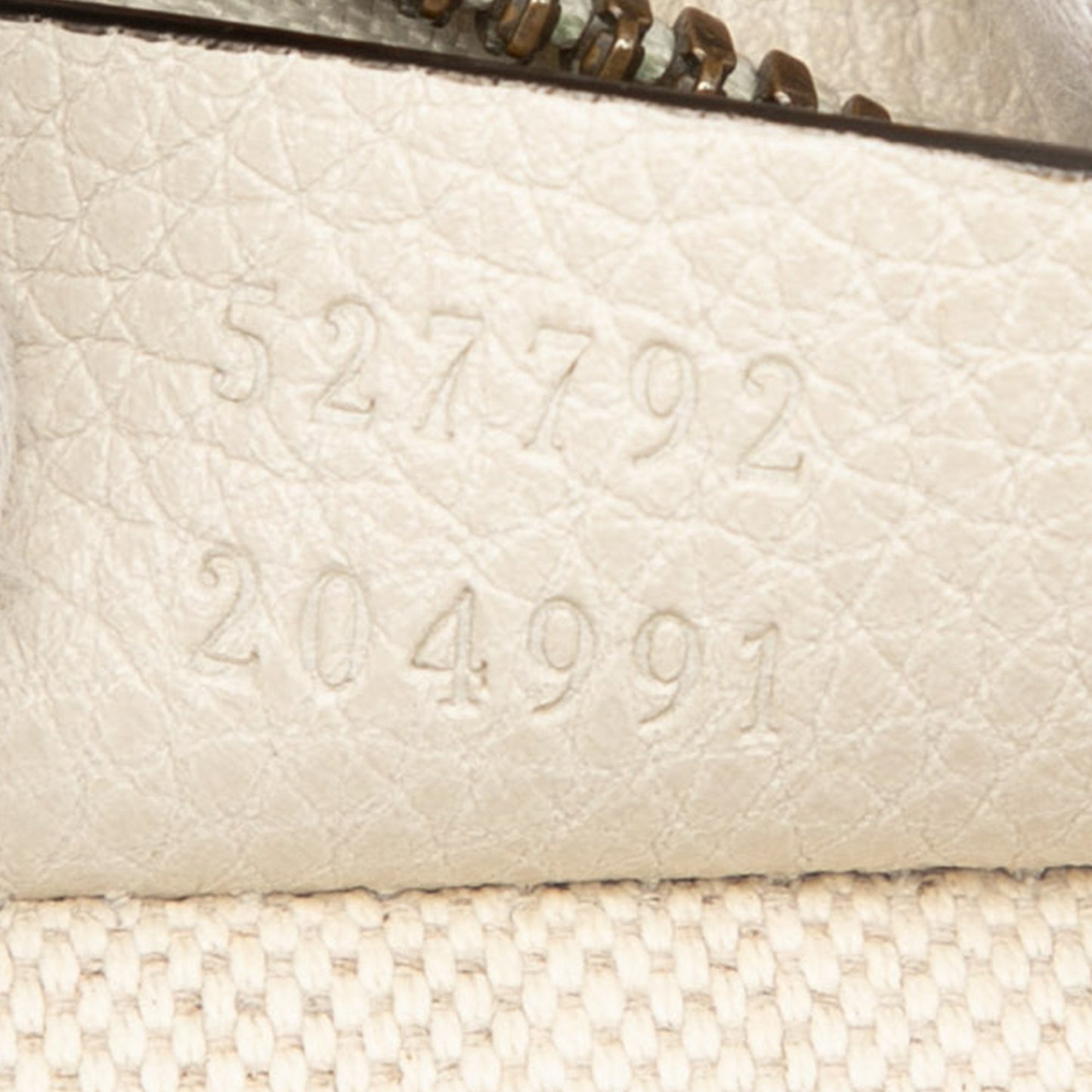 Gucci Small Grained Calfskin Logo Belt Bag
