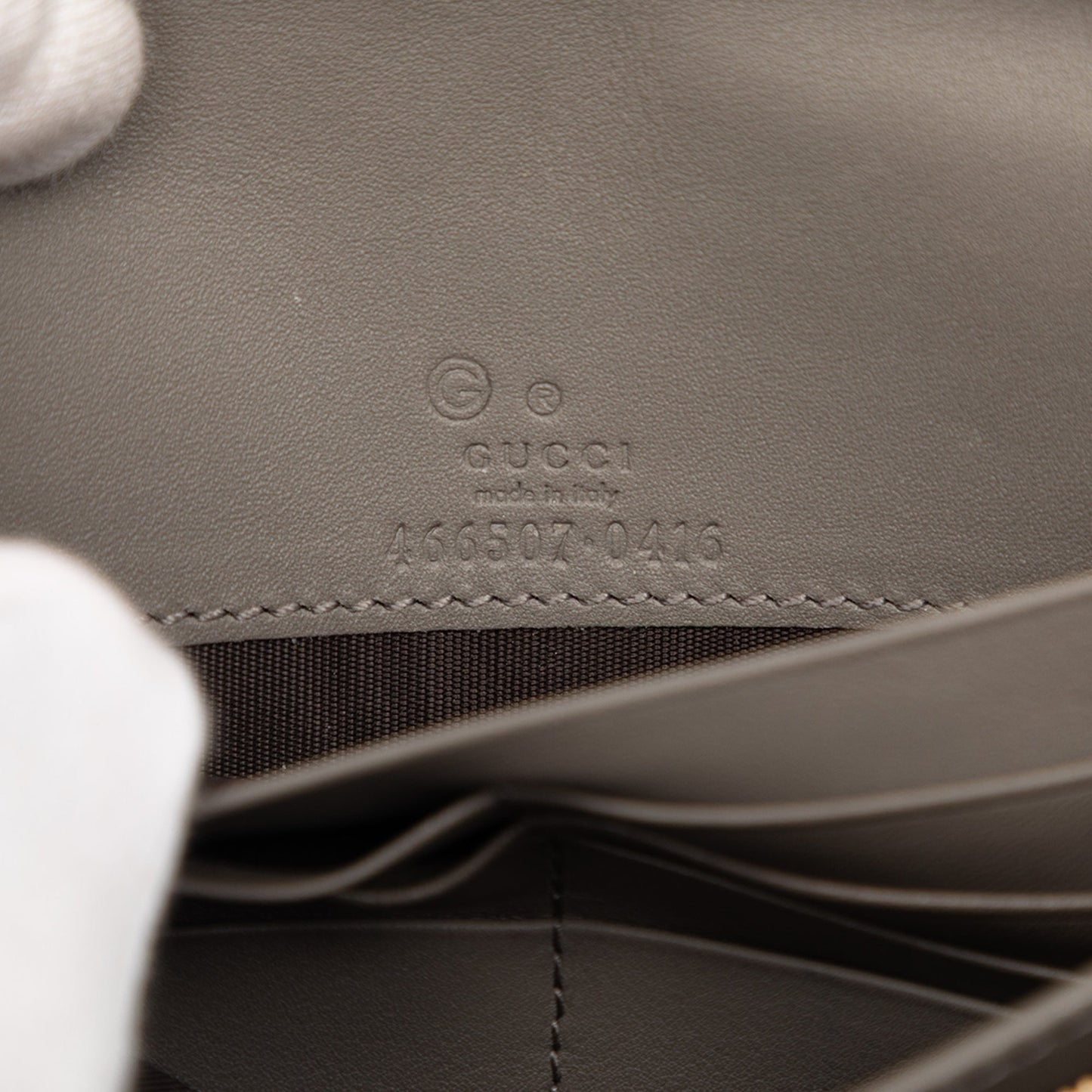 Gucci Microguccissima Wallet on Strap