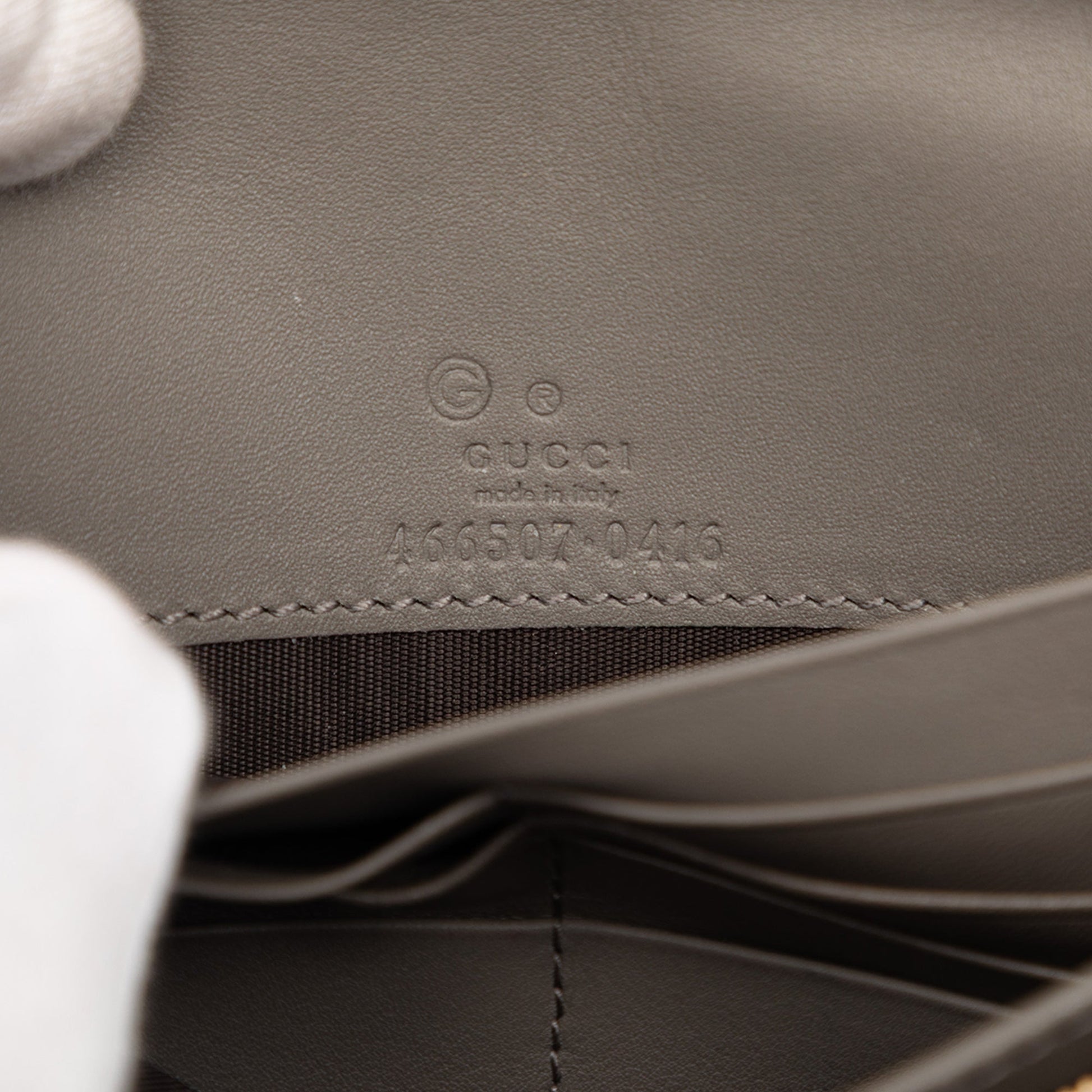 Gucci Microguccissima Wallet on Strap