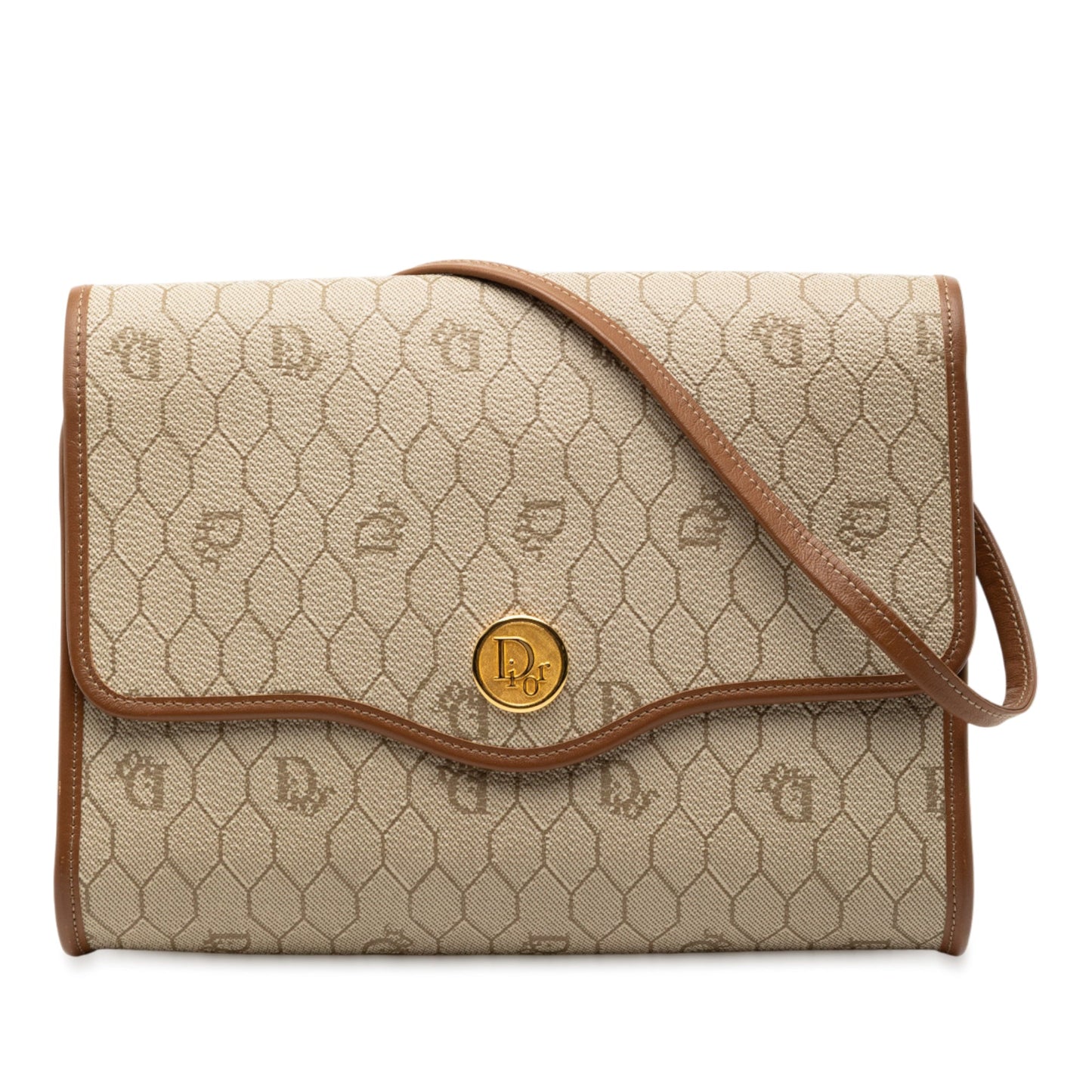 Dior Honeycomb Coated Canvas Crossbody