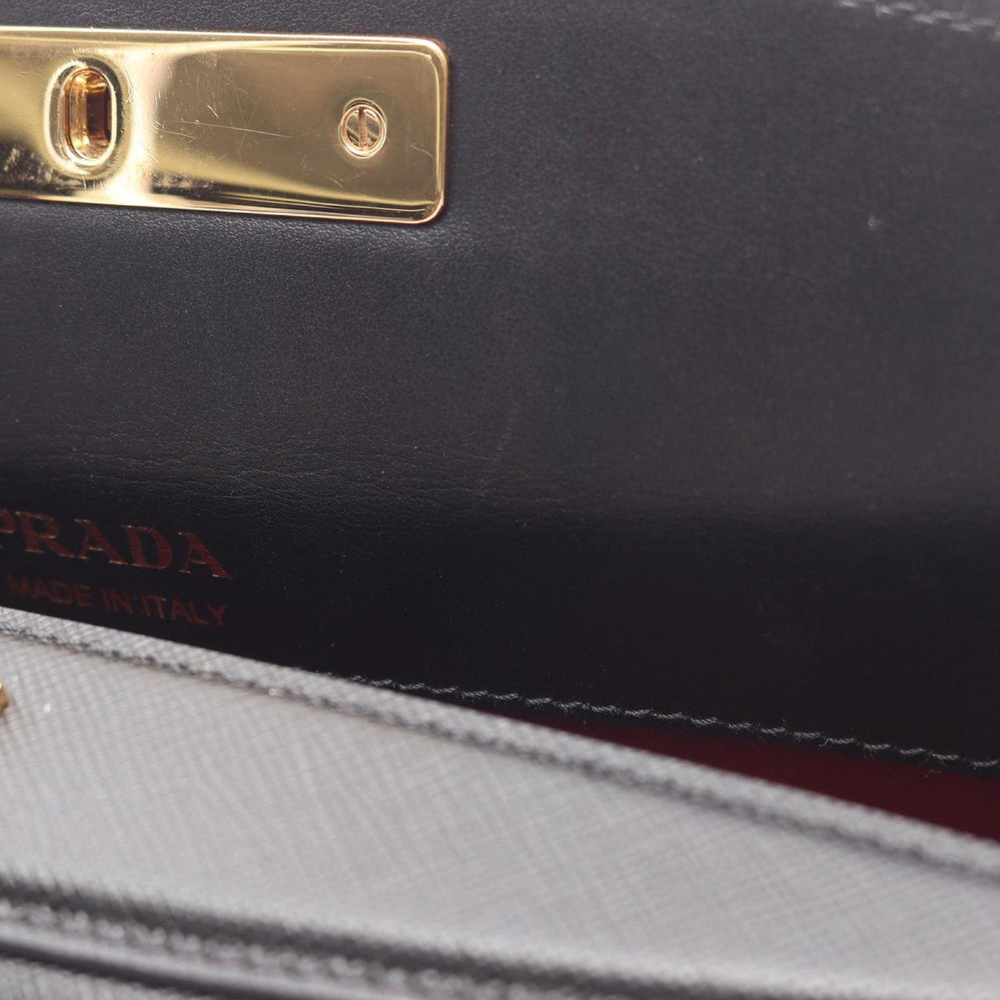 Prada Mini Saffiano Sybille Barrel Bag