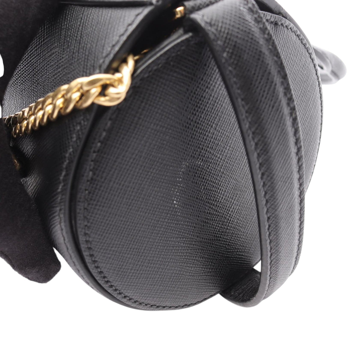 Prada Mini Saffiano Sybille Barrel Bag
