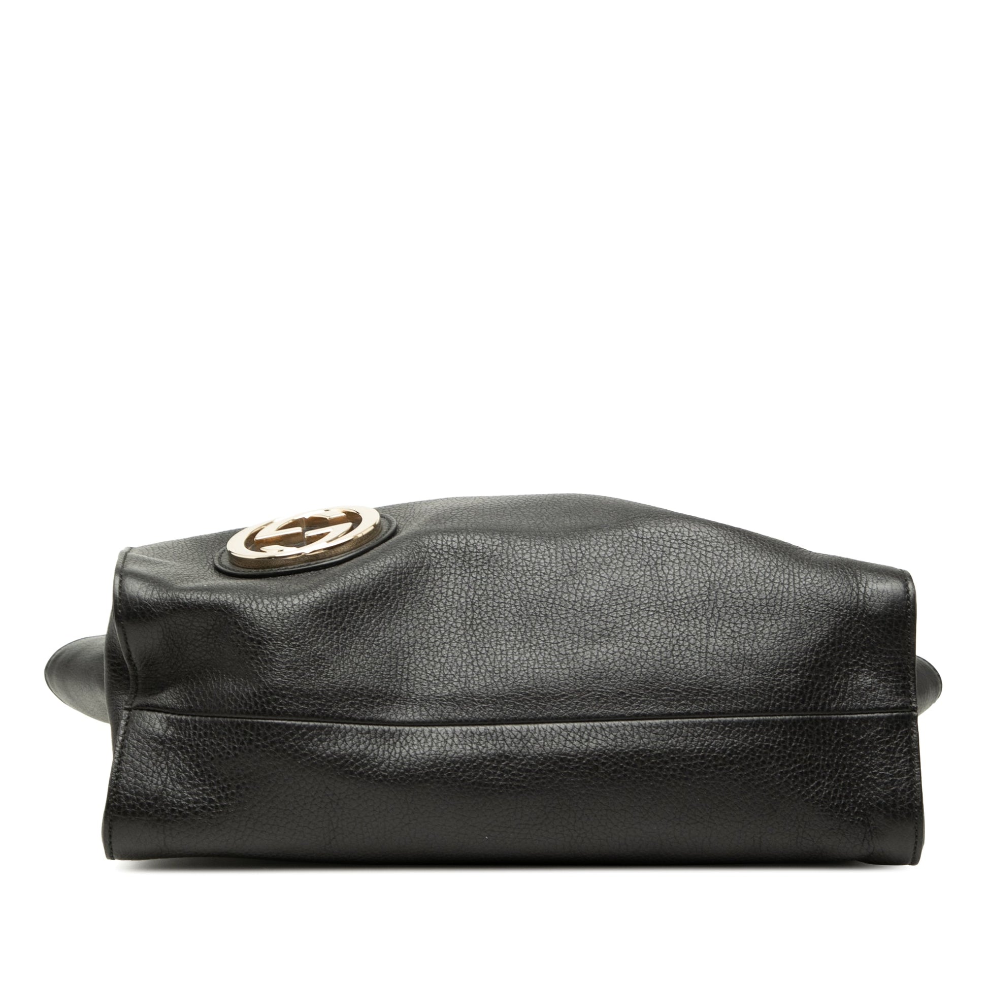 Gucci Dollar Calfskin Interlocking G Tote
