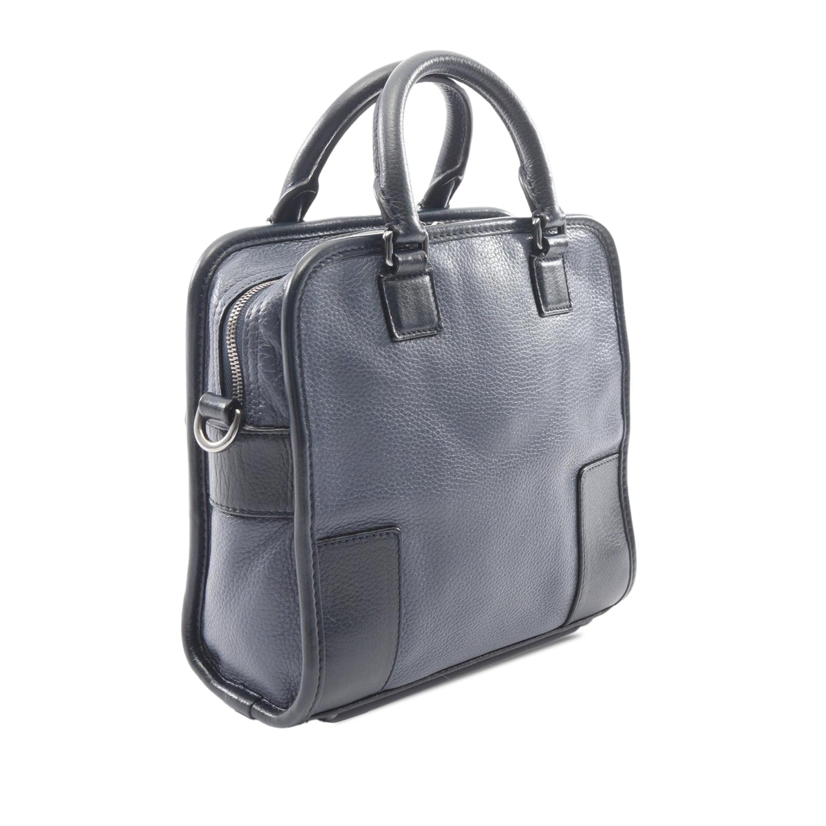 LOEWE Bicolor Grained Calfskin Cruz Satchel