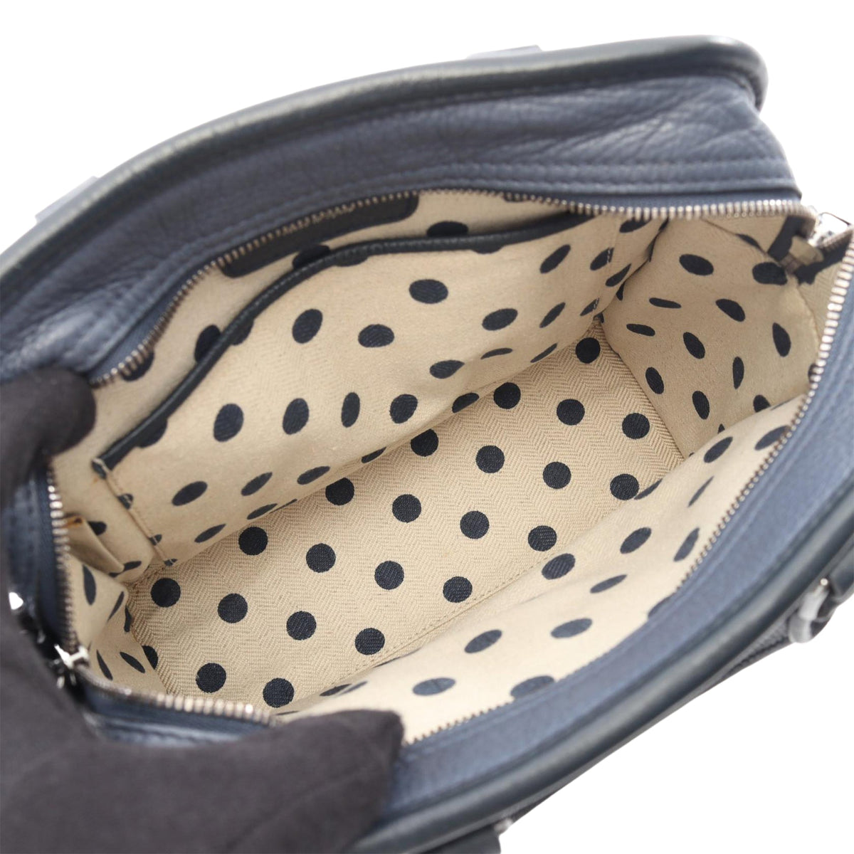 LOEWE Bicolor Grained Calfskin Cruz Satchel