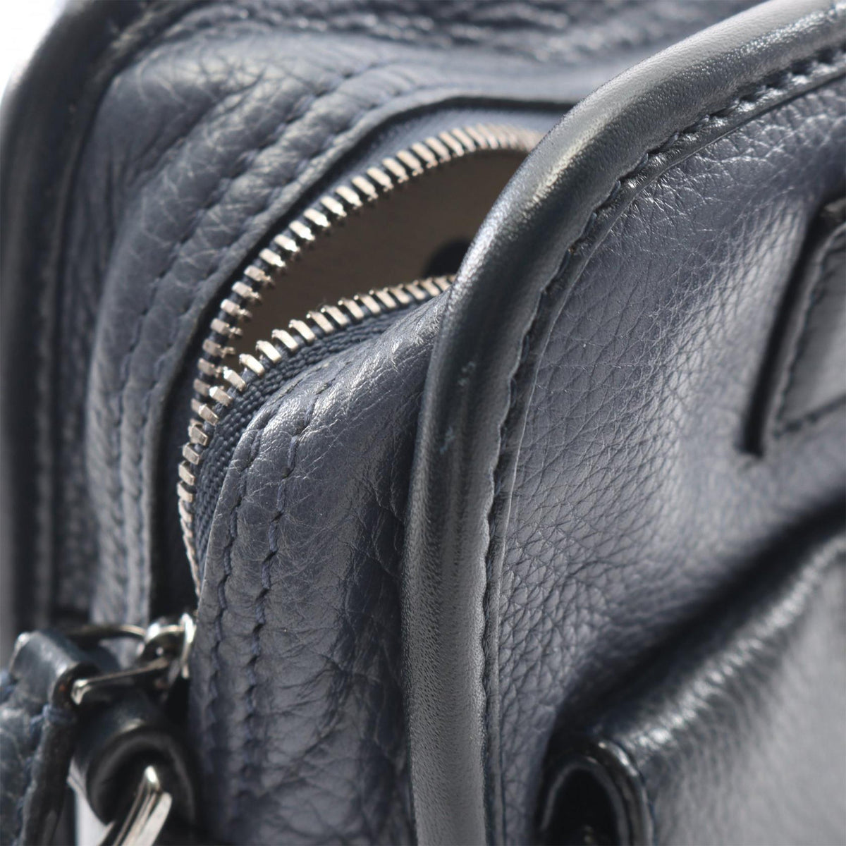 LOEWE Bicolor Grained Calfskin Cruz Satchel
