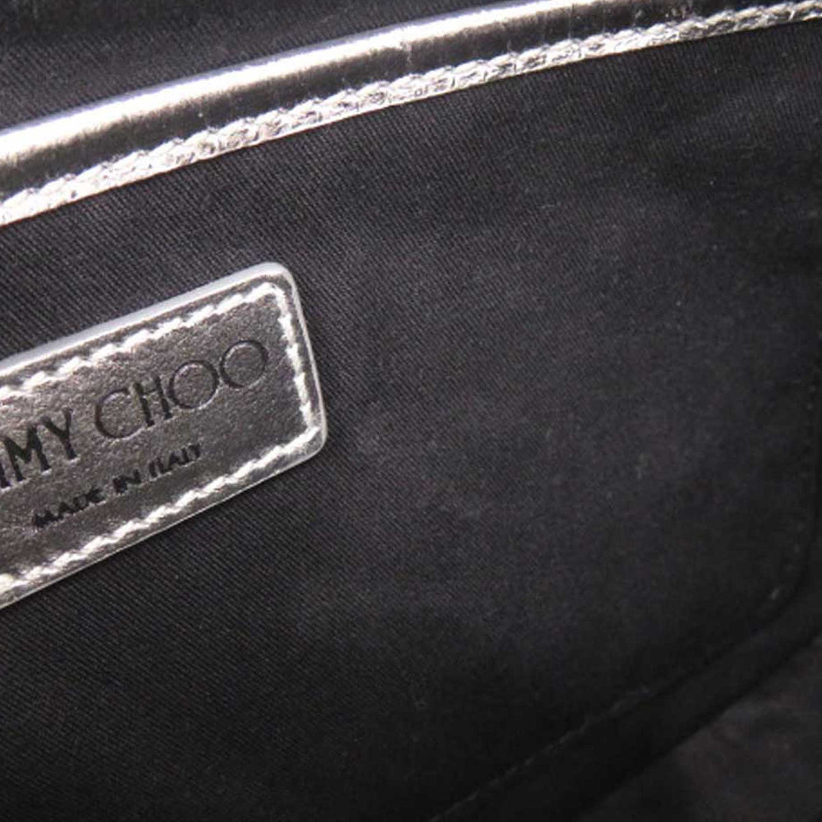 Jimmy Choo Metallic Leather Athini Camera Bag