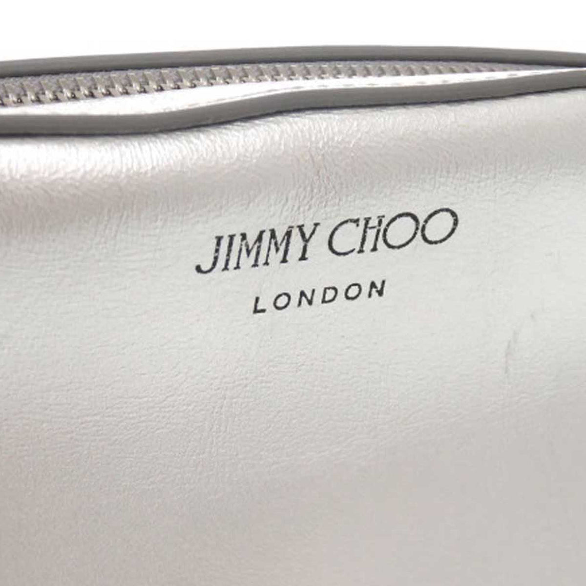 Jimmy Choo Metallic Leather Athini Camera Bag