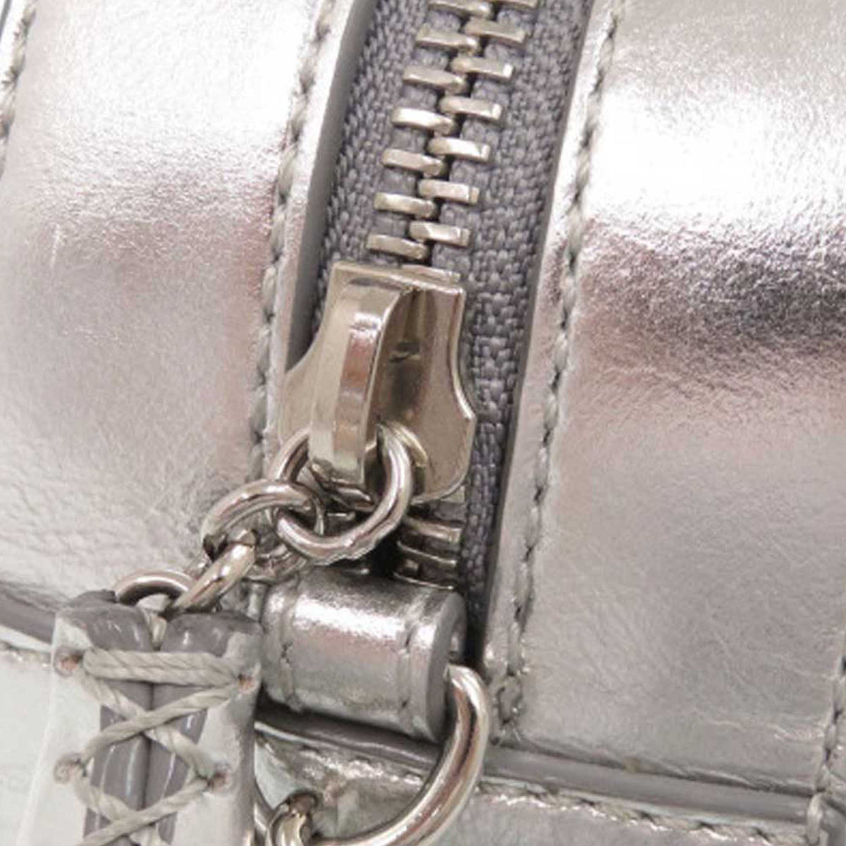 Jimmy Choo Metallic Leather Athini Camera Bag