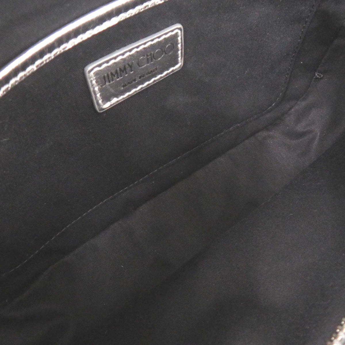 Jimmy Choo Metallic Leather Athini Camera Bag