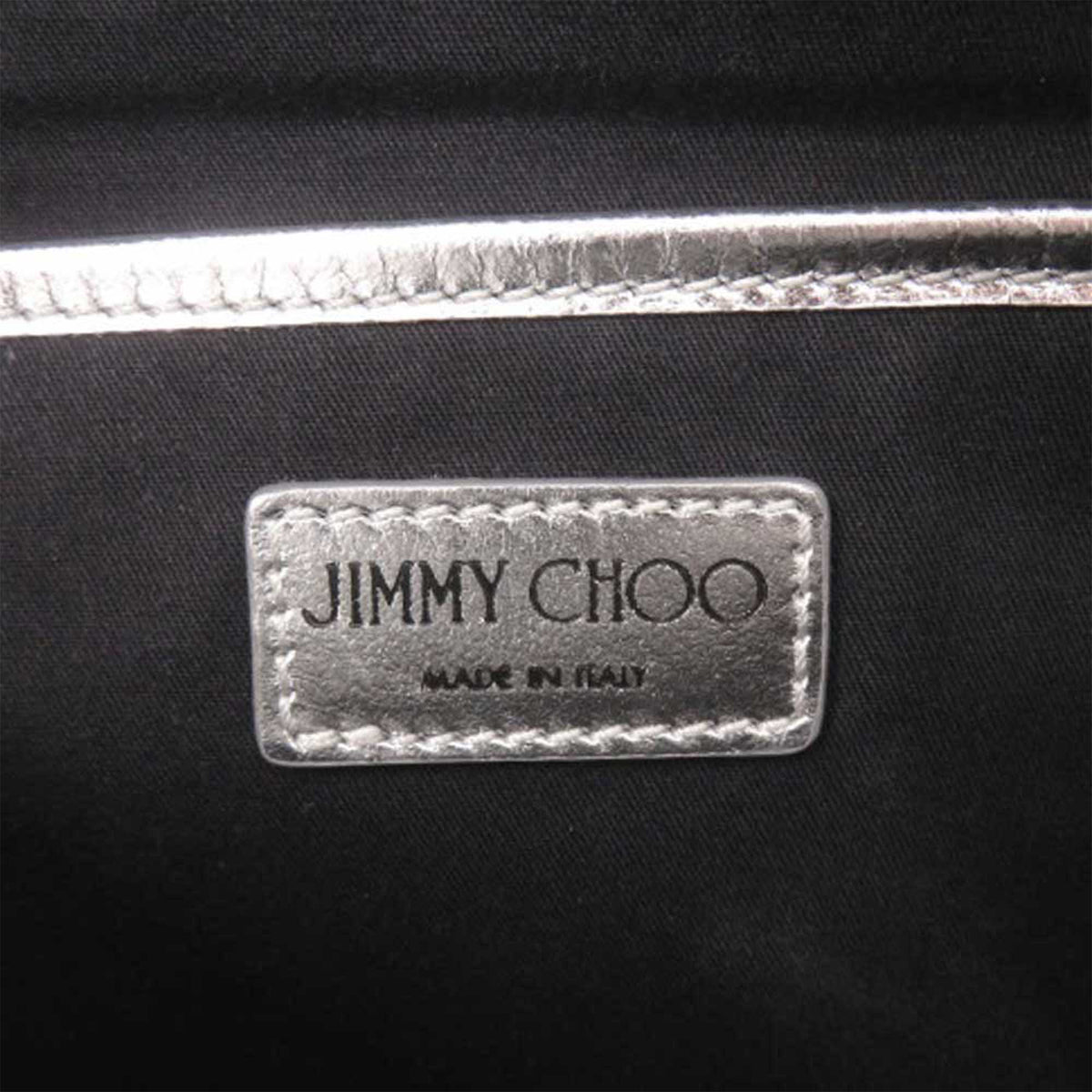 Jimmy Choo Metallic Leather Athini Camera Bag
