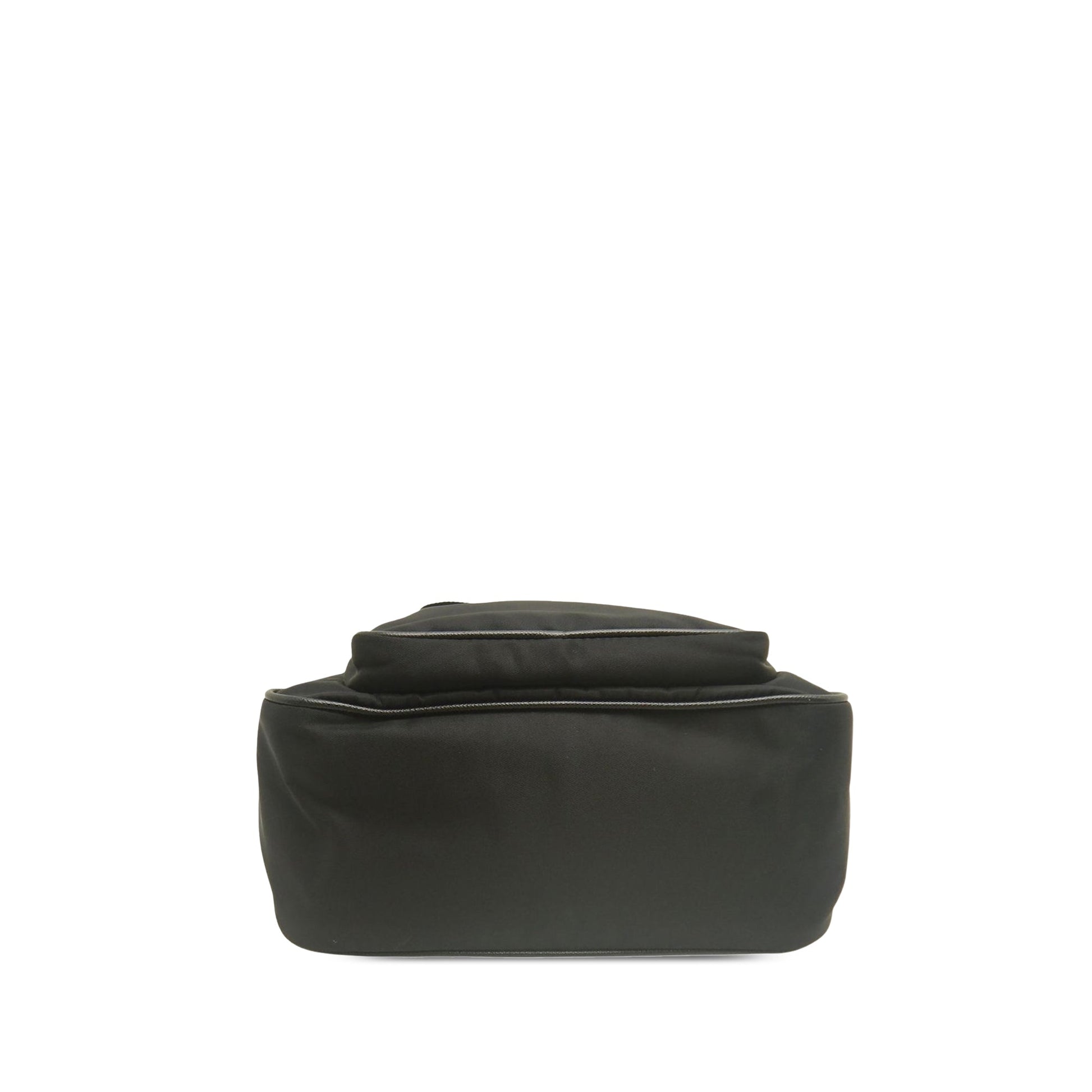 Prada Saffiano Trimmed Tessuto Satchel