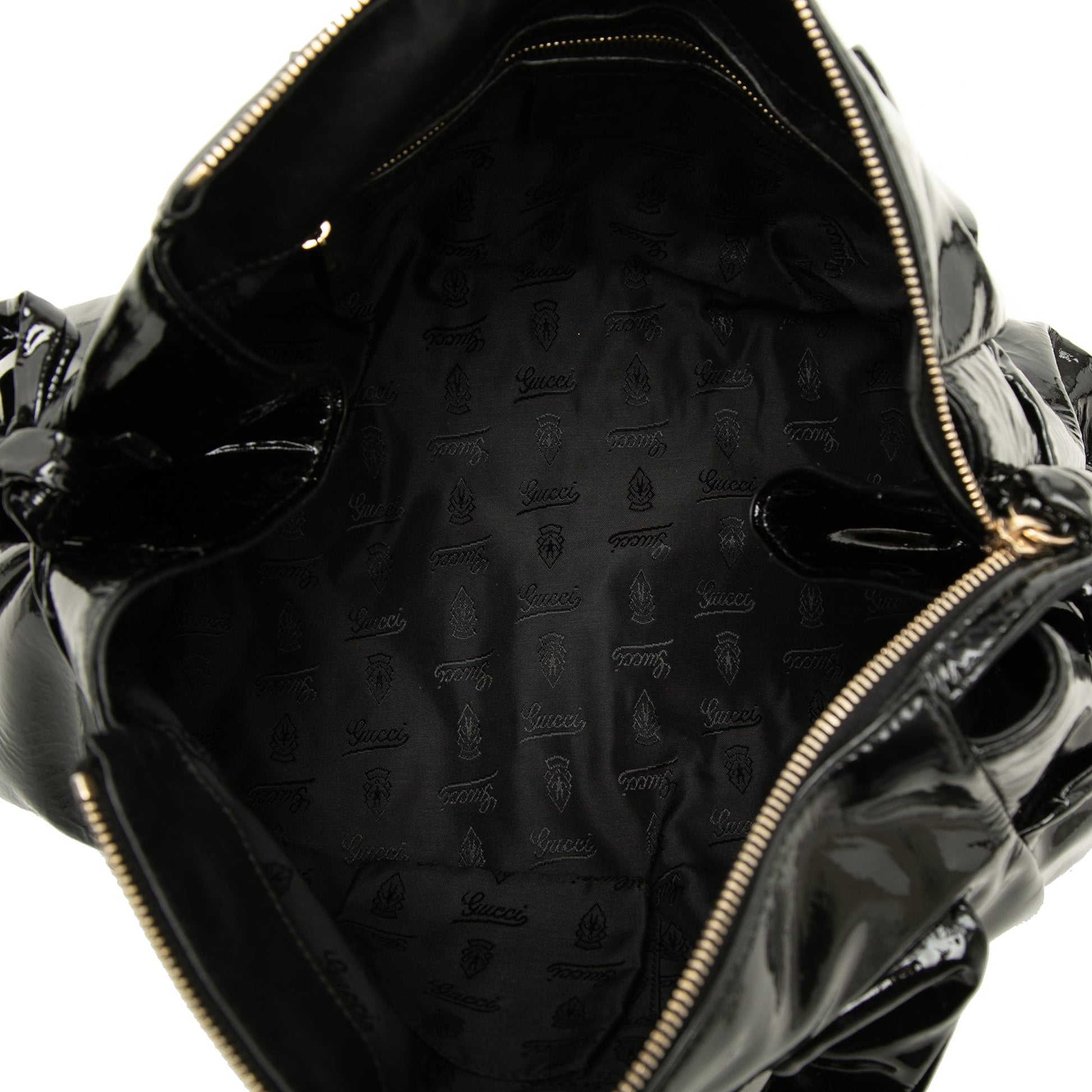 Gucci Patent Hysteria Handbag