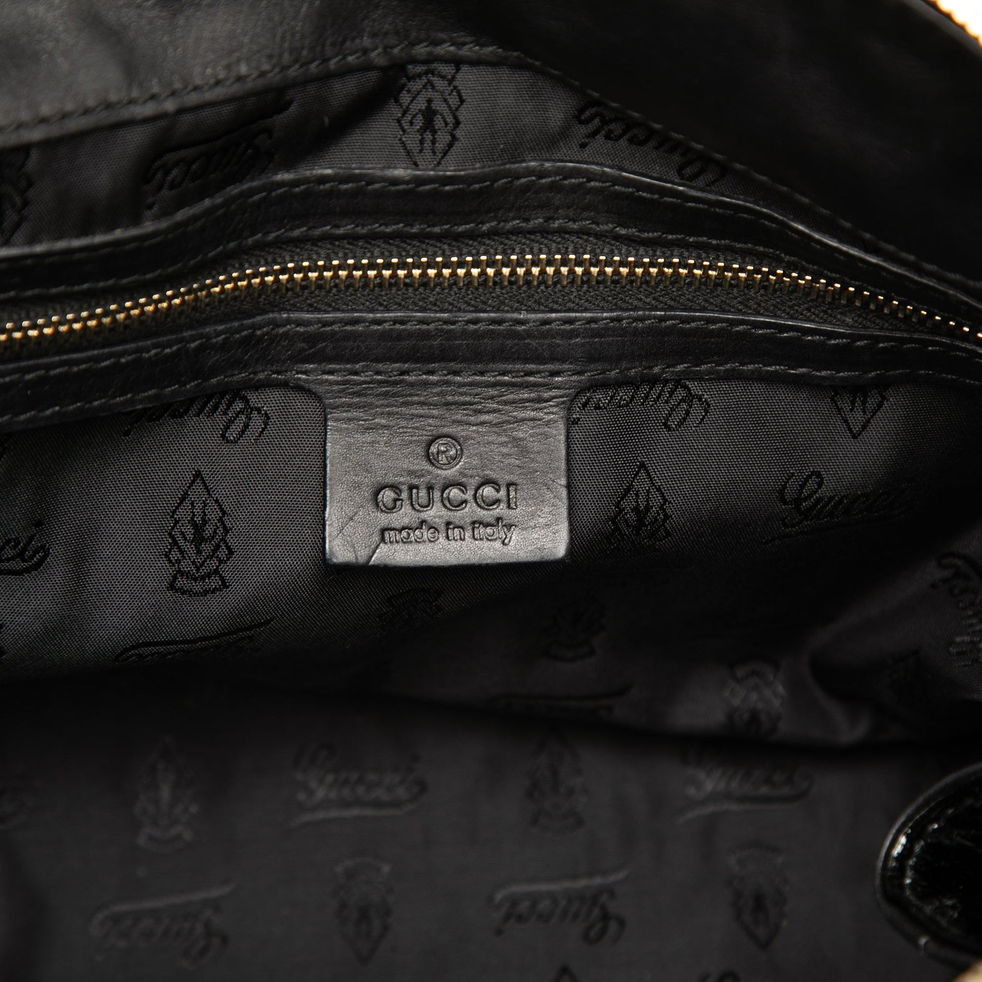 Gucci Patent Hysteria Handbag