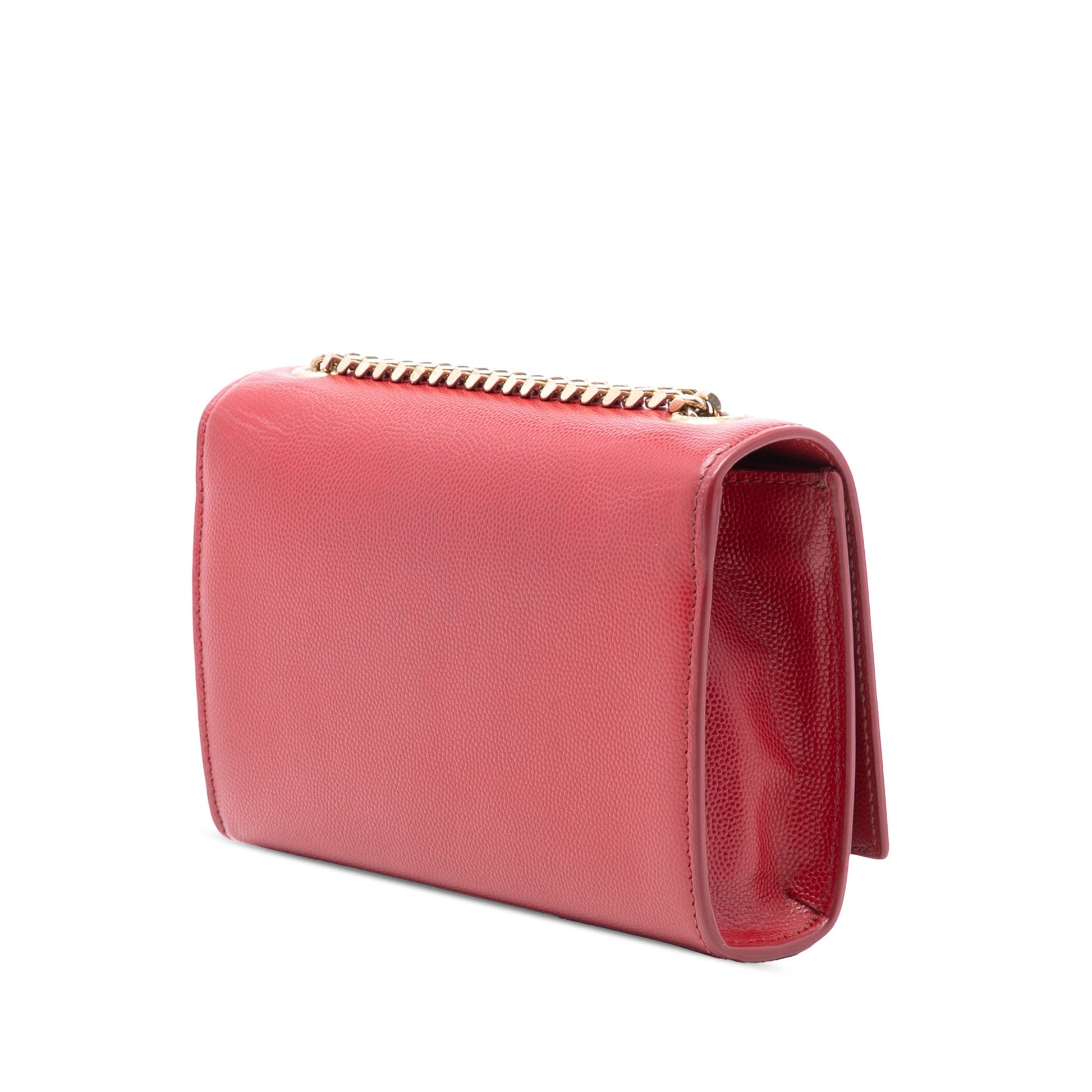 Saint Laurent Small Leather Monogram Kate Crossbody