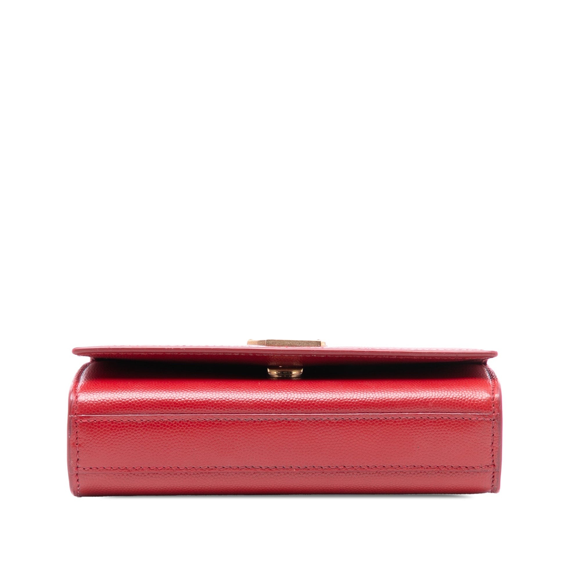 Saint Laurent Small Leather Monogram Kate Crossbody