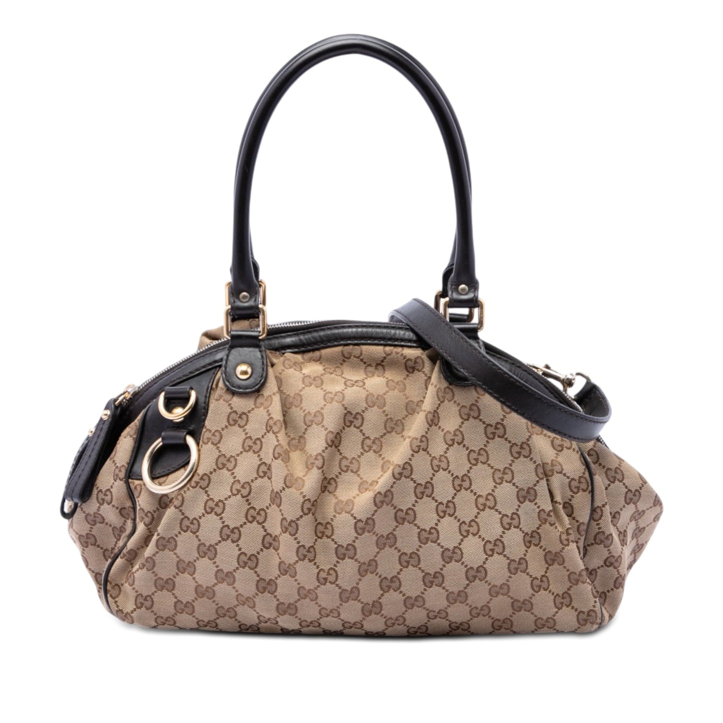 Gucci GG Canvas Sukey Satchel