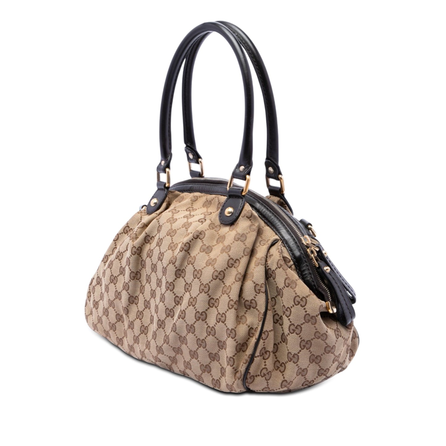 Gucci GG Canvas Sukey Satchel