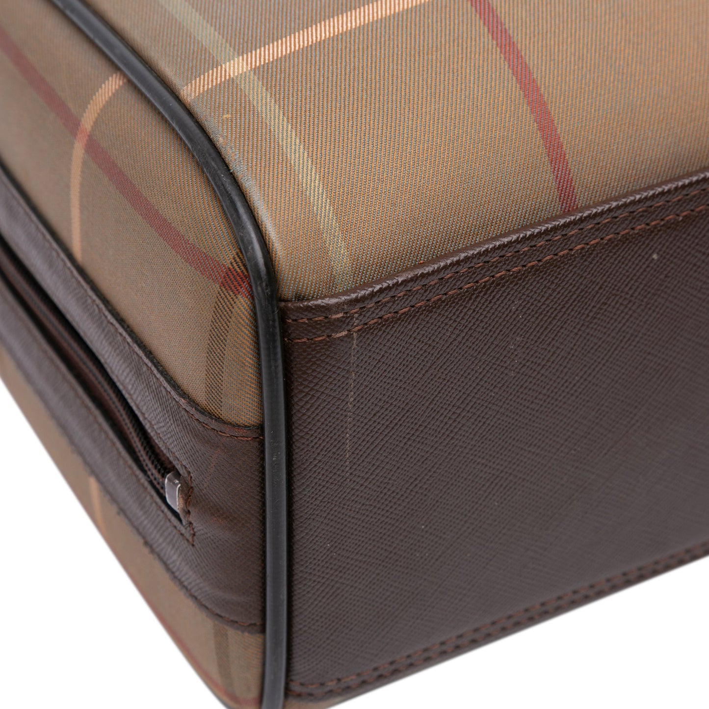 Burberry Vintage Check Canvas Handbag