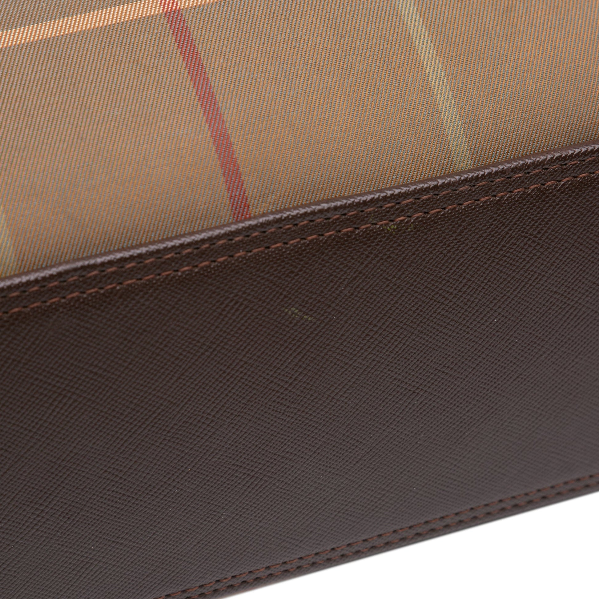 Burberry Vintage Check Canvas Handbag