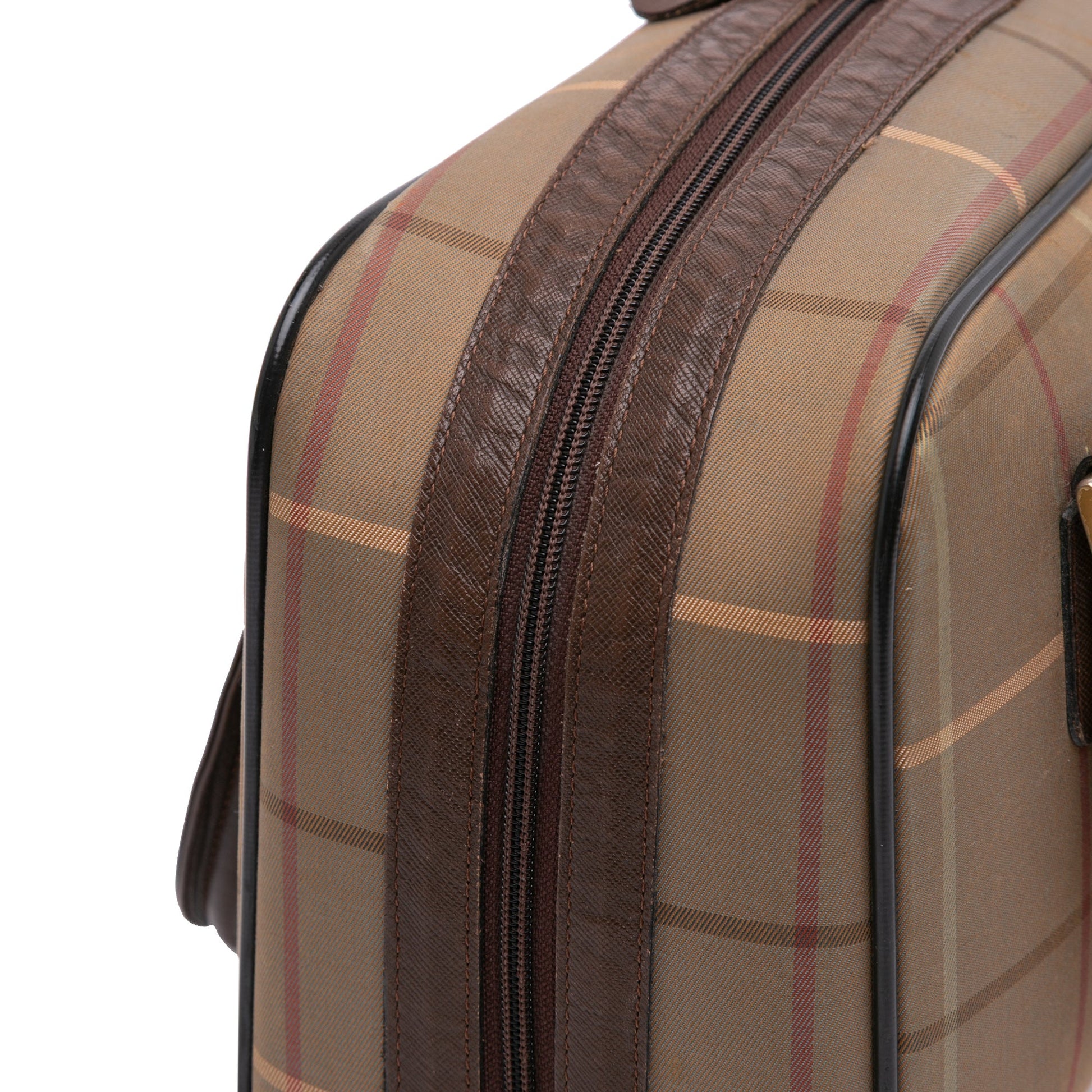 Burberry Vintage Check Canvas Handbag