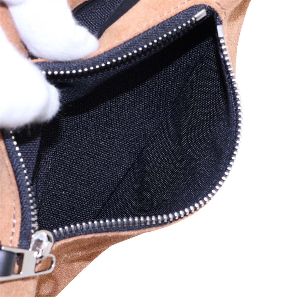 LOEWE Suede and Canvas Flex Roll Top Backpack — Black
