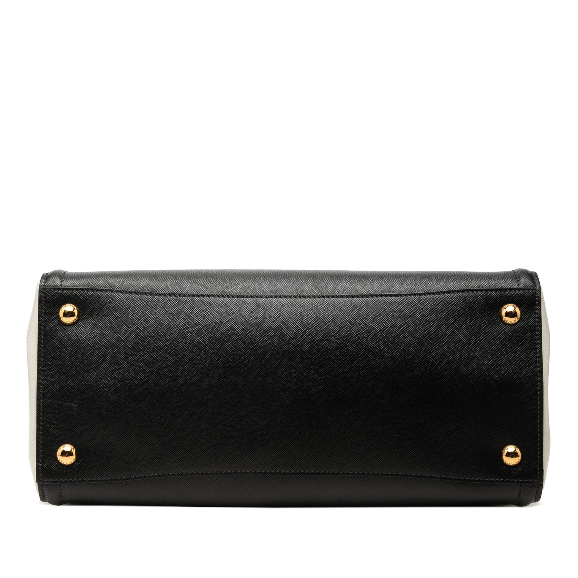 Prada Medium Bicolor Saffiano Lux Galleria Satchel